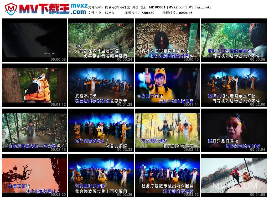 熊猫-武松不打虎_国语_流行_MD103831